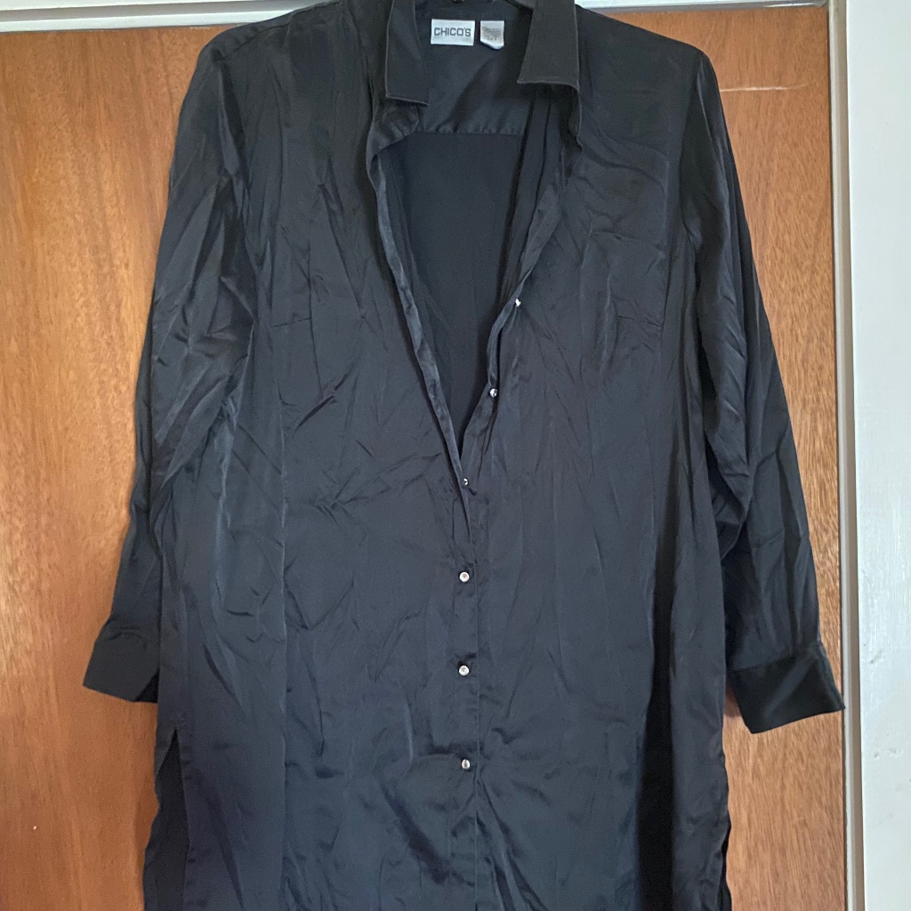 95 Silk Shirt Chicos Brand